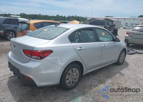 2020 Kia Rio Lx z USA, uszkodzony, nr VIN 3KPA24AD9LE268306